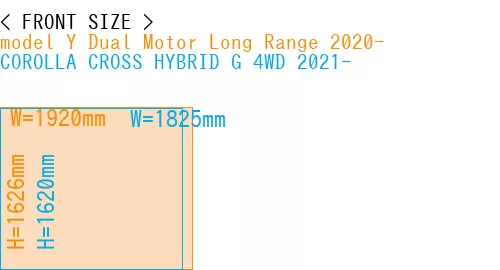 #model Y Dual Motor Long Range 2020- + COROLLA CROSS HYBRID G 4WD 2021-